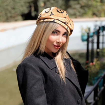 کلاه برت مخمل(lv)