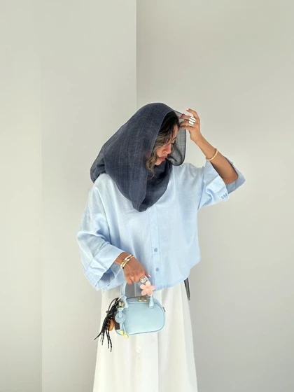 شومیز آستین 3 دکمه