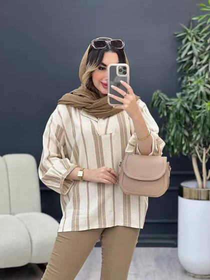 مانتو جلو بسته آروشا
