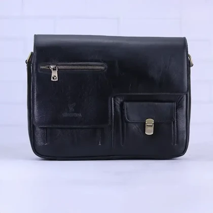 کیف رودوشی چرمسال مدل 727 سایز بزرگ