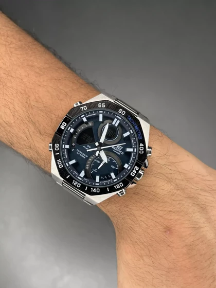 ساعت مچی کاسیو ادیفایس بند سیلور Casio Edifice