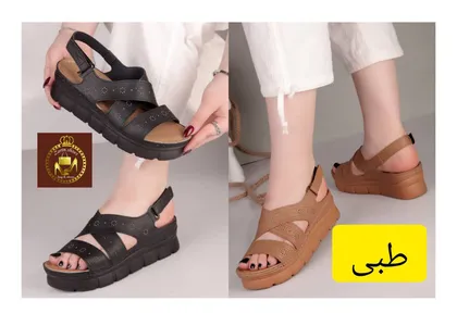 صندل لژدار طبی زنانه تابستانی سینا