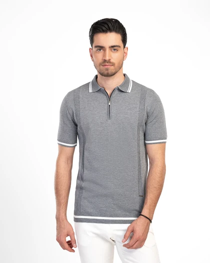 ام کی کالکشن پولو شرت mk-24510-gray
