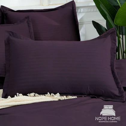 روبالشی بیسیک هتلی راه راه بسته دو عددی