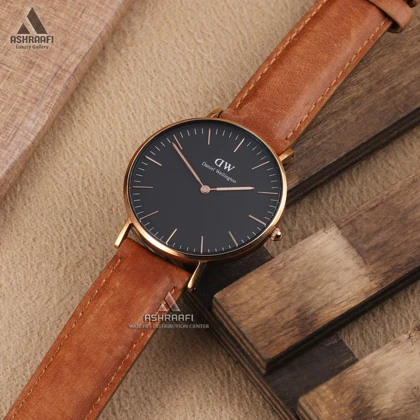 ساعت دنیل ولینگتون بند چرمی Daniel Wellington 00117K