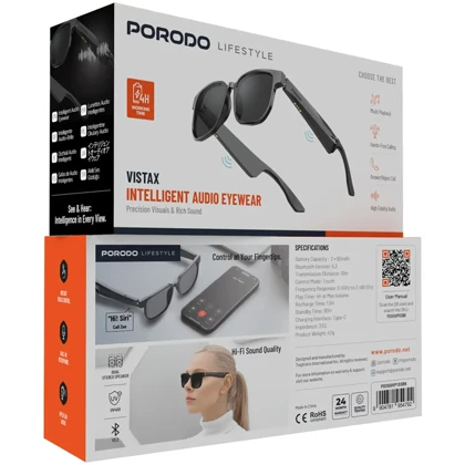 عینک آفتابی هوشمند پرودو مدل Vistax Eyewear