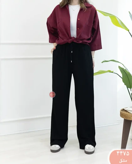 شلوار بگ لینن رویال 4475