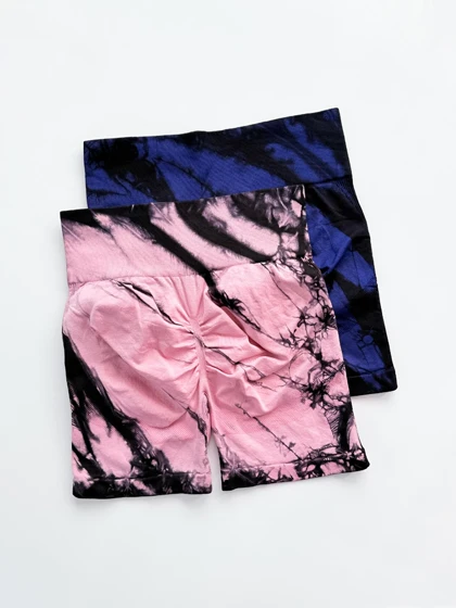 شورتک ورزشی سیملس پشت چروک ابروبادی