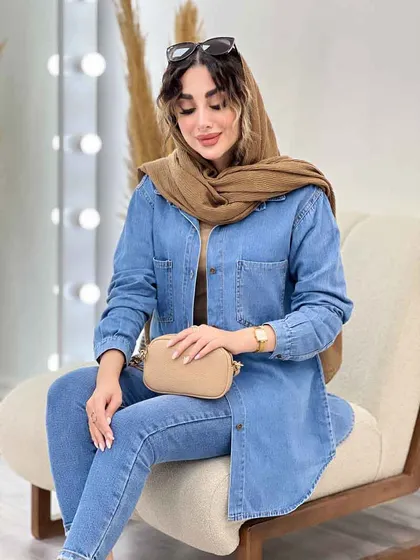 مانتو جین کاغذی سالومه