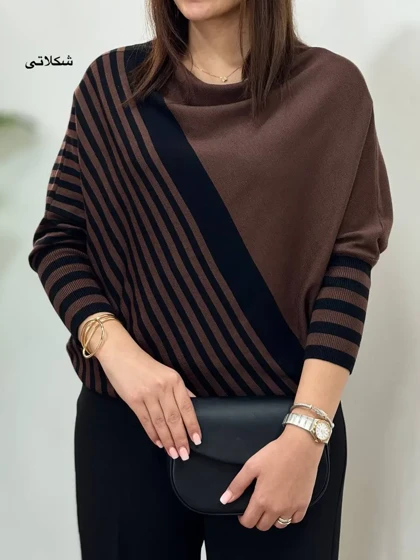 بافت گپ راه راه آنوش