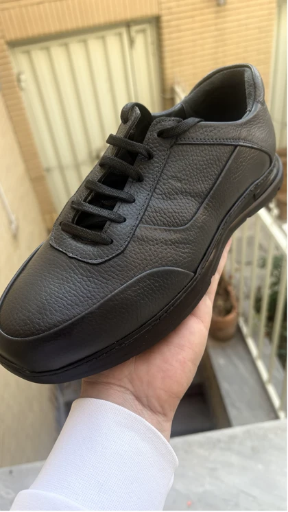 کفش چرم مردانه مدل لیدر