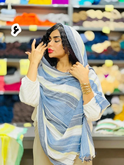 شال لینن وارداتی