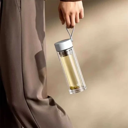 فلاسک شیشه ای دوجداره 400ML شیائومی میجیا مدل XIAOMI MJBLB01PL