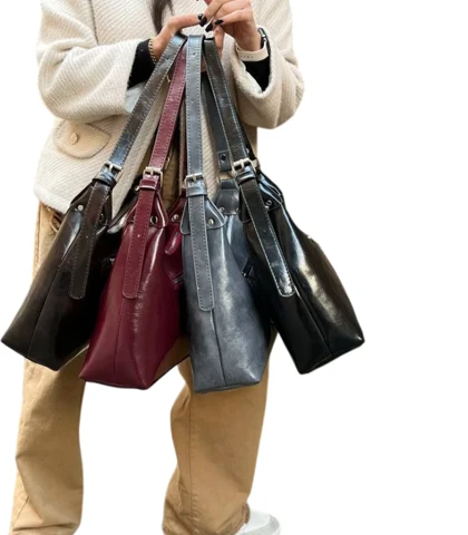 کیف زنانه دوشی مدل شل بند کمربندی