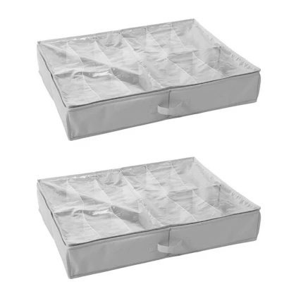 نظم دهنده کفش لوتوس مدل زیرتختی بسته 2 عددی