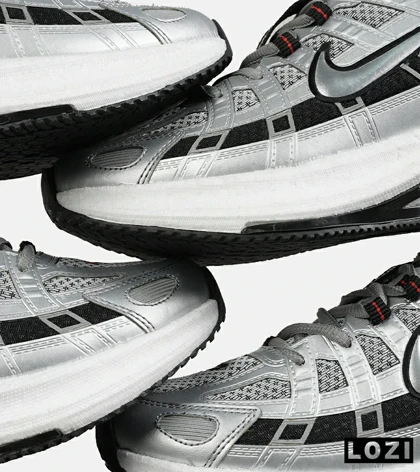 کفش کتانی مردانه و زنانه طوسی نایک NIKE P-6000