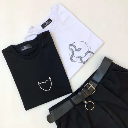 تیشرت طرح مینیمال