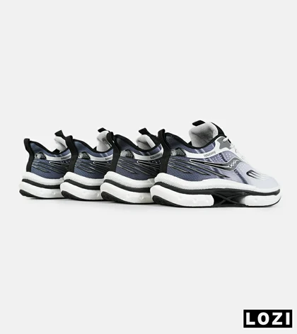 کفش کتانی سفید خاکستری Saucony Axon 3