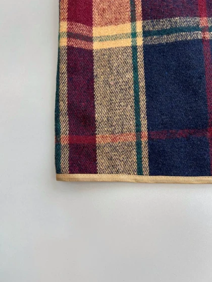 کت چهارخونه پشمی کد 3076