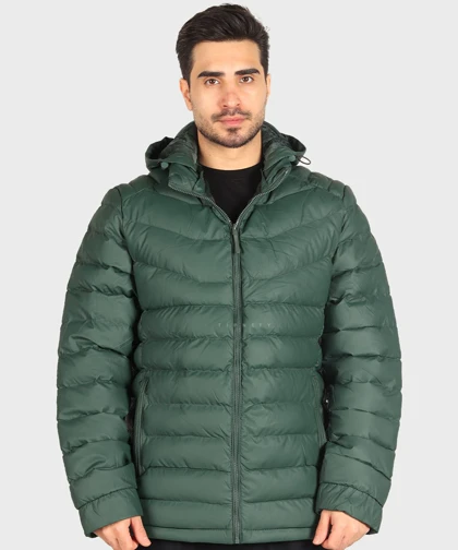 کاپشن مردانه ساده پف دار 6018