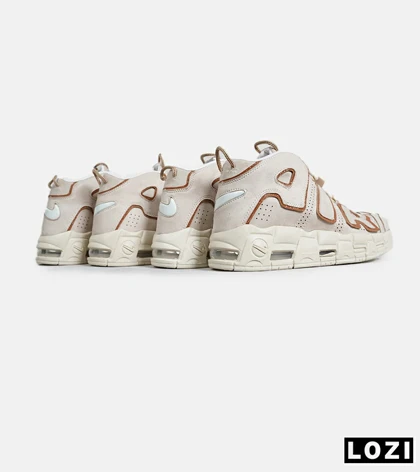 کفش کتانی مردانه و زنانه کرم قهوه ای NIKE Air More Uptempo '96 مدل 6491