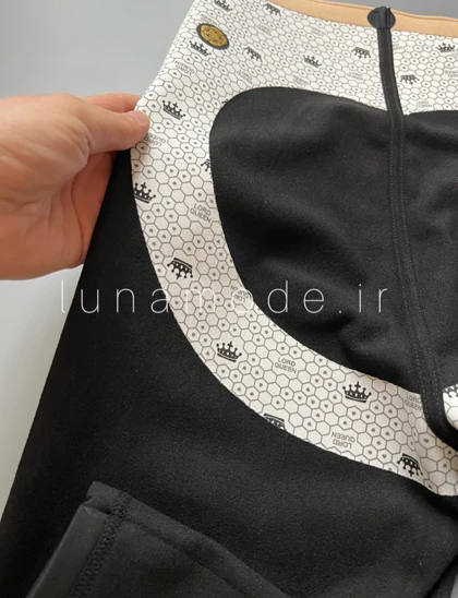 لگ زنانه کمر گنی داخل کرک دار زنانه