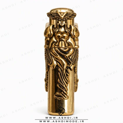 فندک زیپو های کپی مدل فرشته طلایی Golden Angel Zippo Lighter