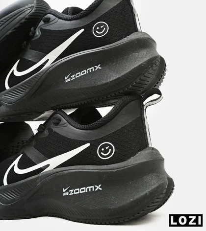 کفش کتانی مردانه و زنانه مشکی NIKE zoom x smiley مدل 4381
