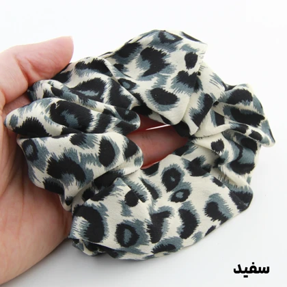 کش مو دخترانه مدل پلنگی حریر