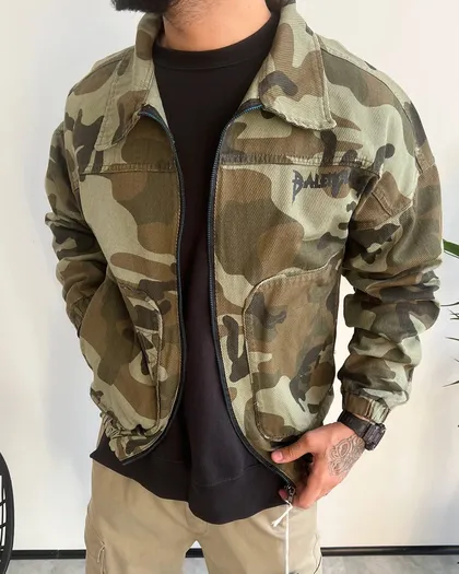 کت چریکی سبز BALENCIAGA