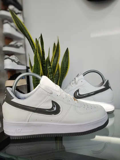 سایز 44- نایک ایرفورس- سفید طوسی