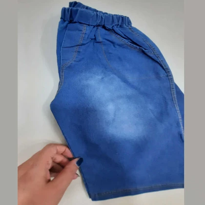 شلوارک لی کاغذی اسپرت بچه گانه
