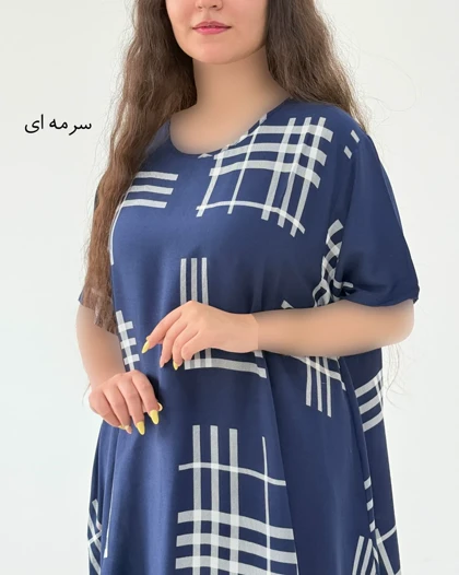 پیراهن چهارخونه لامبادا کد 1855