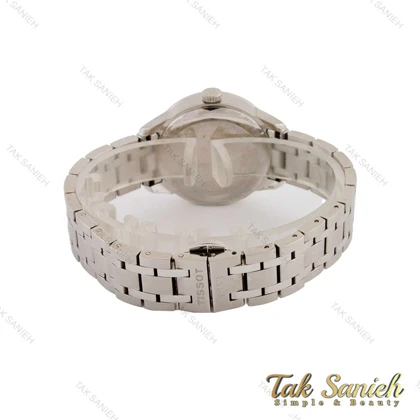 ساعت تیسوت زنانه نقره ای صفحه سفید Tissot-5305-L