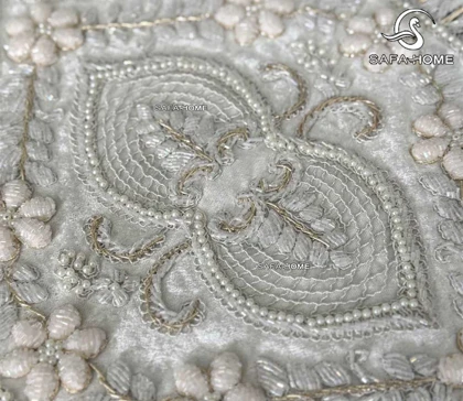 رومیزی پاشا مخمل طرح دیبا 3 تکه