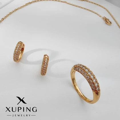 سرویس نگین‌دار طرح‌طلا ژوپینگ