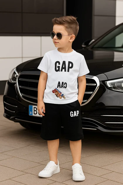 لباس تیشرت و شلوارک بچه گانه شیک و مجلسی GAP