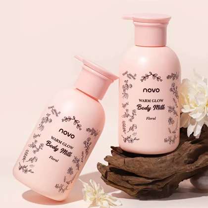 شیر بدن مرطوب‌کننده و معطر نوو مدل Warm Glowحجم 320 گرم
