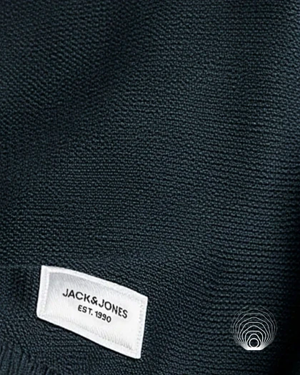 پلیور بافت سبز تیره یونیسکس Jack & Jones