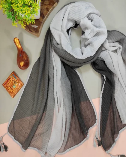 شال پلیسه طیفی تابستانه