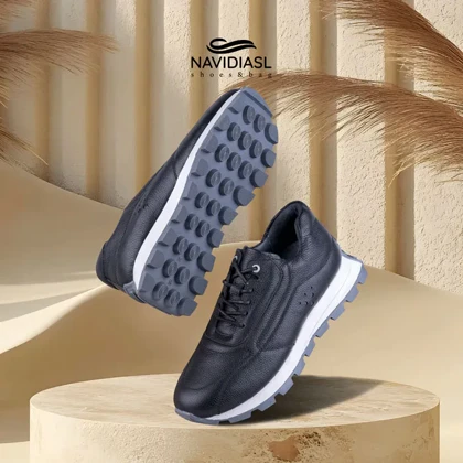 کفش زنانه چرم اسپرت کد 2035023