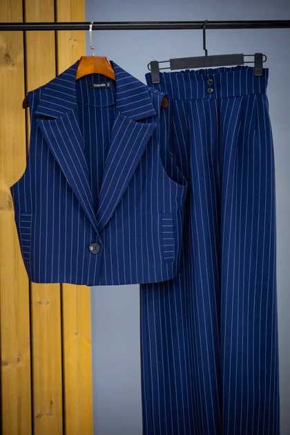 جلیقه و شلوار دیپلمات نیلماه