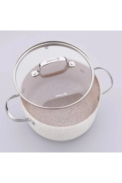 قابلمه کم‌عمق KORKMAZ مدل Granita گرانیتی