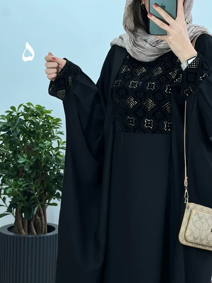 عبای بلند سوزندوزی حدیث 8 کد 2534