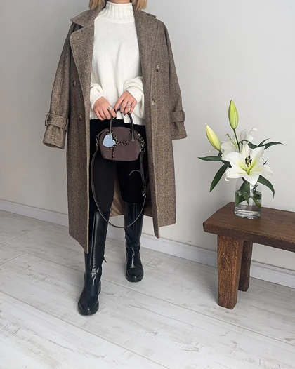 پالتوجناغی Cocoa قد بلند (نسکافه ای)