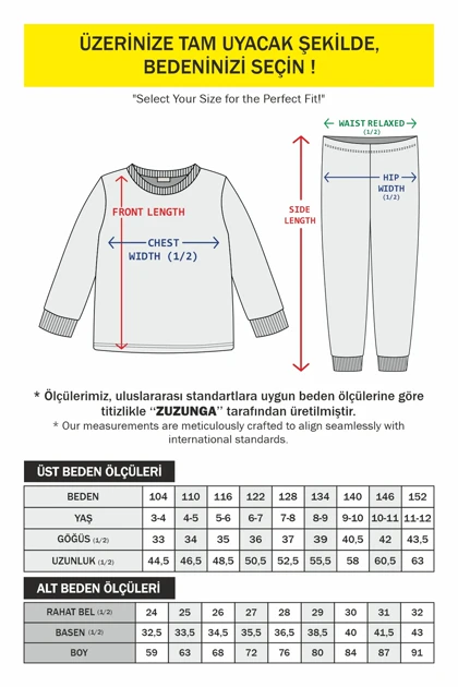 ست لباس خواب بچگانه zuzunga zuzunga