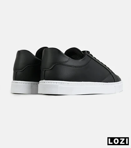 کفش کتانی کژوال بزرگ پا مشکی BERSHKA مدل 8345