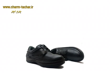 کفش طبی مردانه بندی چرم طبیعیbl400
