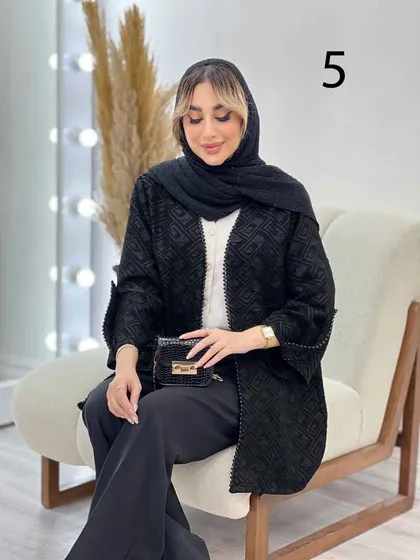 مانتو فکورا آستین پاگن