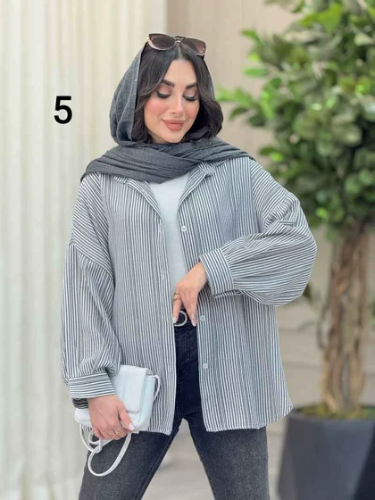 شومیز طرح دار دایانا